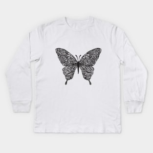 Butterfly Kids Long Sleeve T-Shirt